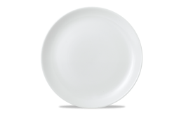 Vellum White Coupe Plate